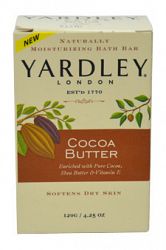 Cocoa Butter Bar Soap by Yardley London (Unisex) - 4.25 oz Soap / Unisex