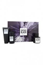 kenneth cole vintage black by kenneth cole (men) - 3 pc Gift Set 3.4oz EDT Spray| 3.4oz After Shave Balm| 2.6oz Deodorant Stick / Men