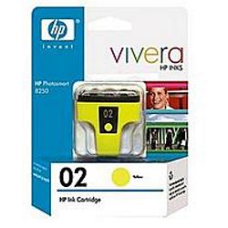 HP C8773WN 02 Yellow Ink Cartridge for Photosmart 8250 Printer