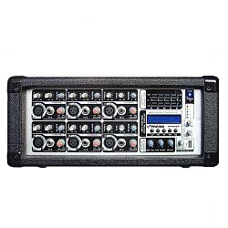 Pyle 6 Channel 600 Watts Powered Mixer with MP3