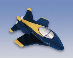 Daron Us Navy Blue Angels Plush Toy Airplane