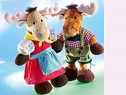 Rudolph Schaffer Vroni Bavarian Elk Soft Toy (70 cm)
