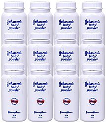 Johnson & Johnson Baby Powder 50 Gram /1.7 Oz (Pack of 12)
