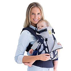 SIX-Position, 360° Ergonomic Baby & Child Carrier by LILLEbaby – The COMPLETE All Seasons (Charcoal w/Feathers)