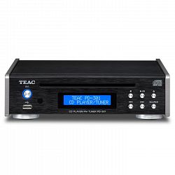 TEAC PD-301 High Quality CD Player w FM Tuner BLACK