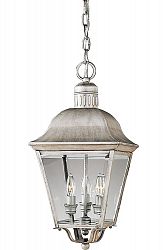 Andover Collection Oxford Silver 3-light Hanging Lantern