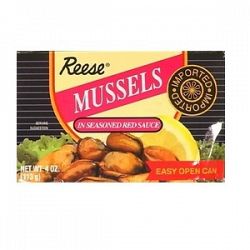 Reese Mussels In Red Pepper (10x4Oz)
