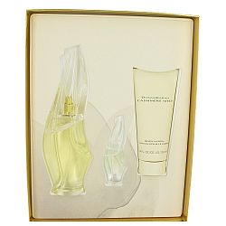 Cashmere Mist for Women by Donna Karan, Gift Set - 3.4 oz Eau De Parfum Spray + 3.4 oz Body Lotion + .17 oz Mini EDP