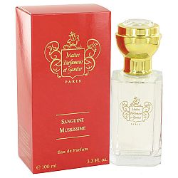 Sanguine Muskissime for Women by Maitre Parfumeur Et Gantier Eau De Parfum Spray 3.3 oz