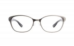 Bottega Veneta BV206 K87 Semi matte Silver Black Glasses, Eyeglasses & Frames