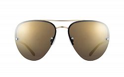 Kam Dhillon 306S Gold Mirrored Sunglasses
