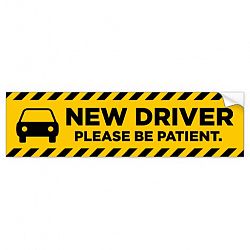 New Driver Bumper Sticker