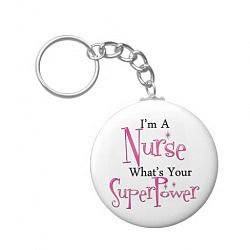Super Nurse Keychain
