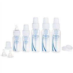 Dr. Browns BPA Natural Flow Bottle Newborn Feeding Set (Packaging May Vary) -. . .