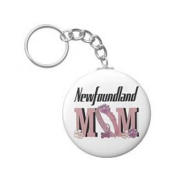 Newfoundland MOM Keychain