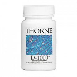 Thorne Research D-1000 90 Vegetarian Capsules
