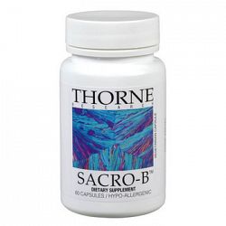 Thorne Research Sacro-B 60 Vegetarian Capsules