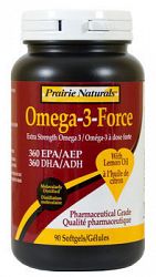 Prairie Naturals Omega 3 Force 210 Bonus Pack