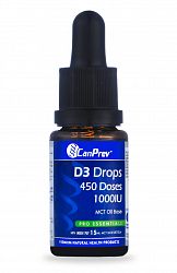 CanPrev Vitamin D3 Drops 15mL