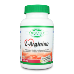Organika L-Arginine 90 veg capsules