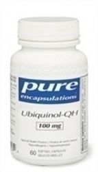 Pure Encapsulations Ubiquinol QH 100 Mg 60 Softgels