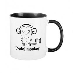 [Code] Monkey Coffee Mug