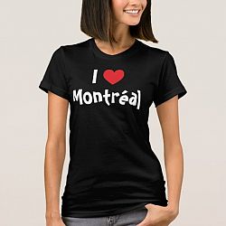 I Love Montreal T-shirt