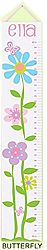 Personalized Girls Growth Charts (BUTTERFLIES AND BLOOMS) by JDS