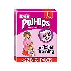 Huggies Large Pull-Ups Girl Economy 22 per pack - Pack of 4