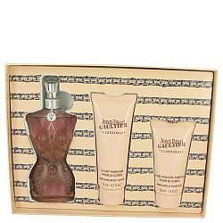 Jean Paul Gaultier for Women by Jean Paul Gaultier, Gift Set - 3.3 oz Eau De Parfum Spray + 2.5 oz Body Lotion + 1.6 oz Shower Gel