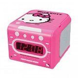 HELLO KITTY KT2053 AM FM Stereo Alarm Clock Radio With Top Loading CD Player H3C0D30DT-3007