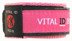 Child ID Adjustable Safety Alert Bracelet/Wristband ~Pink [Health and Beauty]