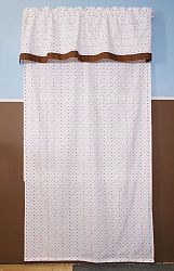 Bacati Baby and Me Curtain Panel