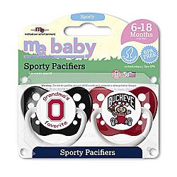 Michaelson Entertainment 2 Piece Pacifier, Ohio State