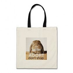 ADOPT DONT SHOP TOTE