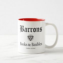 Barrons Books and Baubles Mug