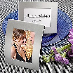 Fashioncraft Silver Metal Place Card and Photo Frames