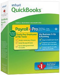 Intuit Quickbooks Payroll & Pro 2014, English - Accounting Software [OLD VERSION]