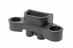 Jeep 11-12 Wrangler Trash Can & Cup Holder in Black