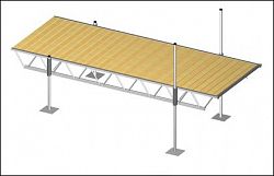16 ft. x 6 ft. Modular Truss Dock