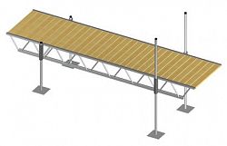 16 ft. x 4 ft. Modular Truss Dock