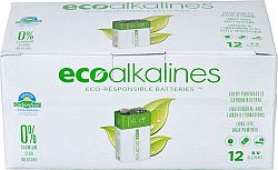 Eco Alkalines Eco Alkalines 9V Bulk 12 Pack Alkaline Batteries