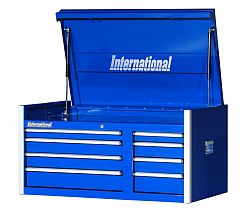 42 Inch. Professional Series 8 Drawer, Extra Deep Top Chest, Blue