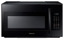 1.8 cu. ft. Over-the-Range Microwave Hood Combo with Ceramic Cavity in Black