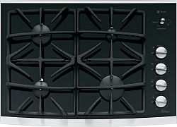 30-inch Built-In Gas-on-Glass Cooktop in Stainless Steel