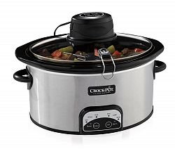6.5 Qt Programmable Oval iStir Slow Cooker (Stainless Steel)