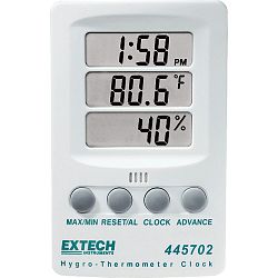Hygro-Thermometer Clock