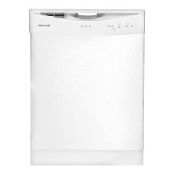 24-inch Built-In Dishwasher With Plastic tub in White