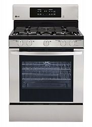 5.4 cu. ft. Gas Range with Convection in Stainless Steel