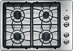30-inch Built-In Gas Cooktop in Stainless Steel